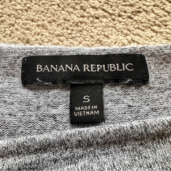 Banana Republic Grey Knit Wrap Back Sleeveless Tank Top Size Small - Picture 9 of 9